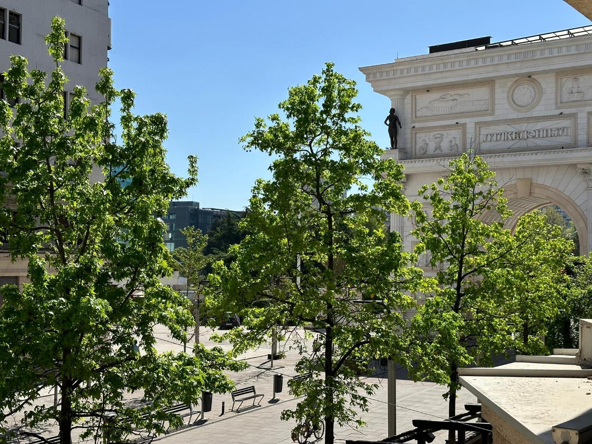 Skopje Plaza Apartment Exteriér fotografie